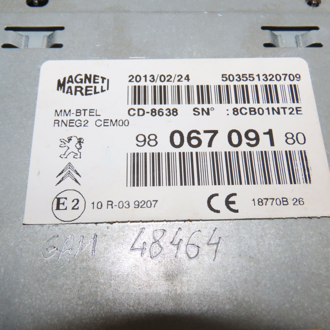 Autoradio occasion  1612394580 4