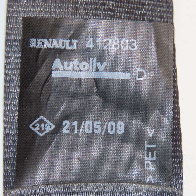 Ceinture arrière droite occasion DACIA LOGAN I Phase 2 07-2008->12-2012 1.5 DCI 85ch 6001549671 2