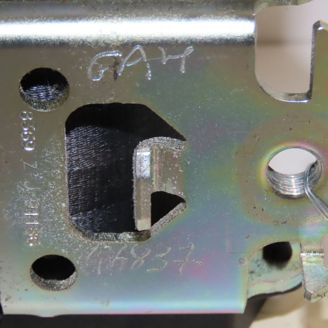 Ceinture arrière droite occasion DACIA LOGAN I Phase 2 07-2008->12-2012 1.5 DCI 85ch 6001549671 3