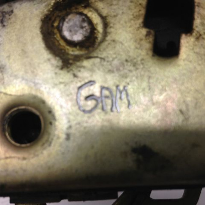 Serrure porte avg occasion PEUGEOT BOXER I Phase 1 07-1994->02-2002 9135F1 2