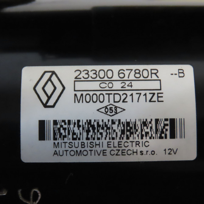 Démarreur occasion DACIA SANDERO II Phase 1 04-1995->04-1999 1.0i 75ch 233006780R 5