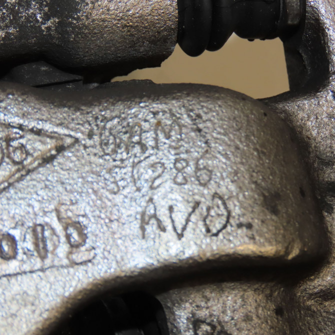 Etrier de frein avant droit occasion DACIA SANDERO II Phase 2 02-2017->... 410016702R 5