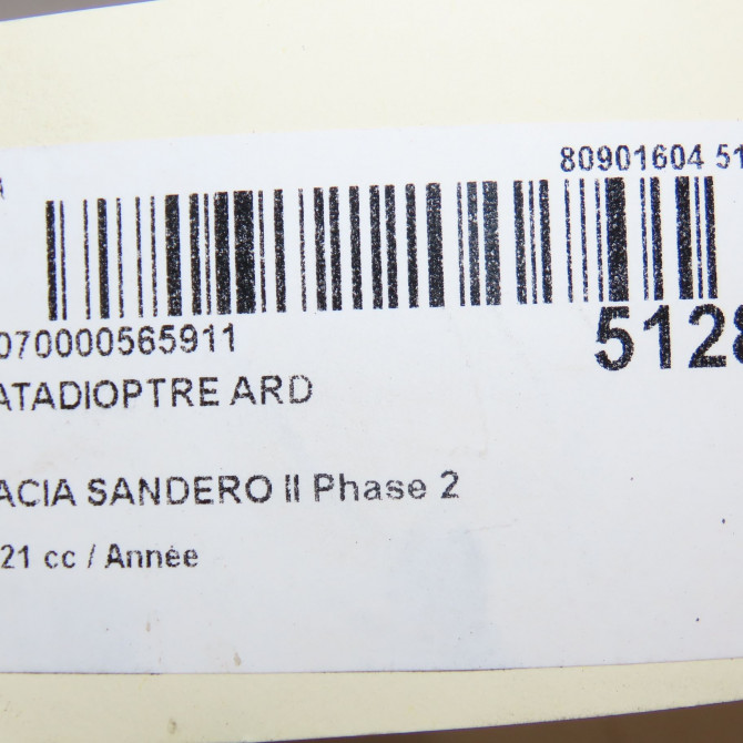 occasion DACIA SANDERO II Phase 2 02-2017->... 4