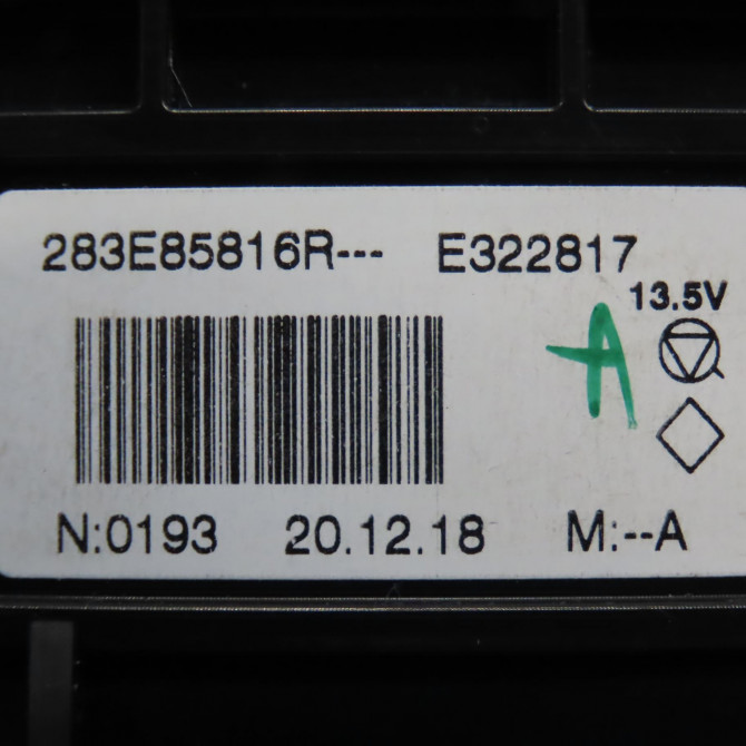 Bouton de warning occasion DACIA SANDERO II Phase 2 02-2017->... 283E85816R 5