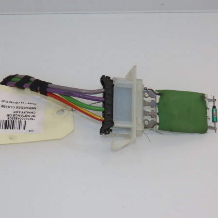 Resistance de chauffage occasion MERCEDES CLASSE A II Phase 1 12-2004->04-2008 A170 116ch 1698300861