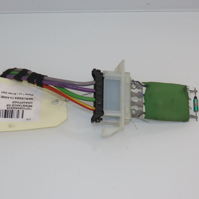 Resistance de chauffage occasion MERCEDES CLASSE A II Phase 1 12-2004->04-2008 A170 116ch 1698300861 1