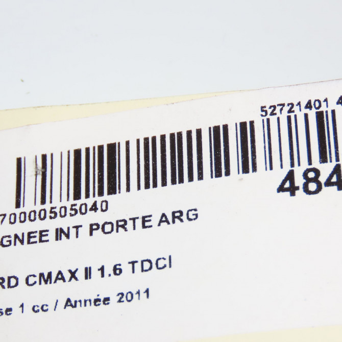 Poignee int porte arg occasion FORD CMAX II Phase 1 09-2010->09-2015 1.6 TDCI 115ch 1755051 3