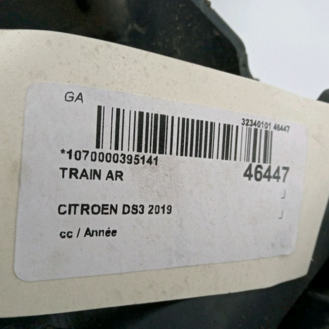 Train arrière occasion CITROEN DS3 1642991780 3