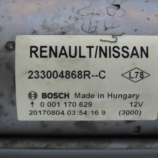 Démarreur occasion NISSAN JUKE Phase 2 03-2014->... 1.5 DCI 110ch 2330000Q2CRE 5