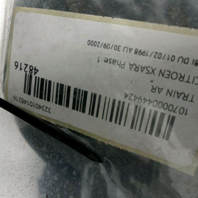 Train arrière occasion CITROEN XSARA Phase 1 02-1998->09-2000 1.8i 1608704680 3