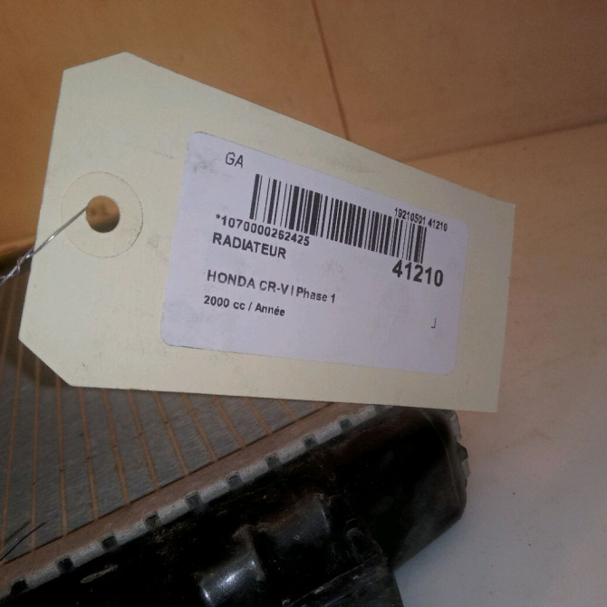 Radiateur occasion HONDA CR-V I Phase 1 05-1997->10-2002 2.0i 147ch 19010P3F014 4