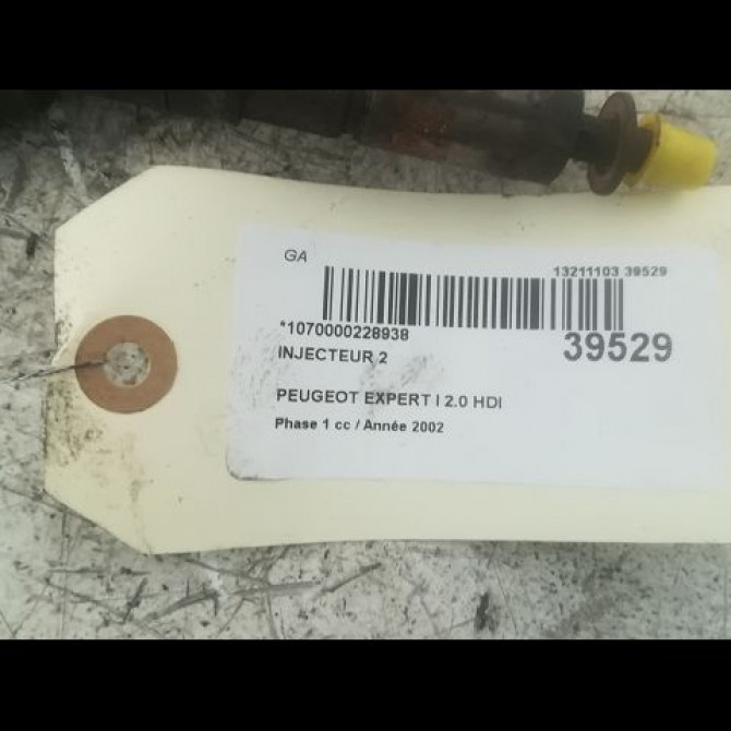 occasion PEUGEOT EXPERT I Phase 1 10-1995->12-2003 2.0 HDI 95ch 1980H9 2