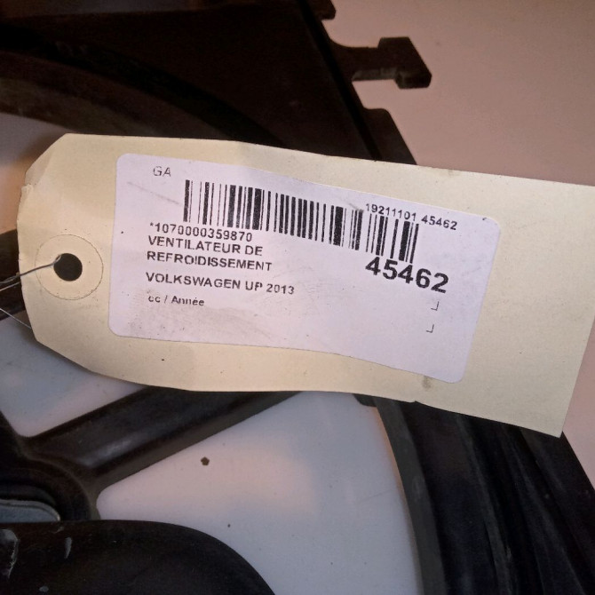 Ventilateur de refroidissement occasion VOLKSWAGEN UP 1S0121207K 4