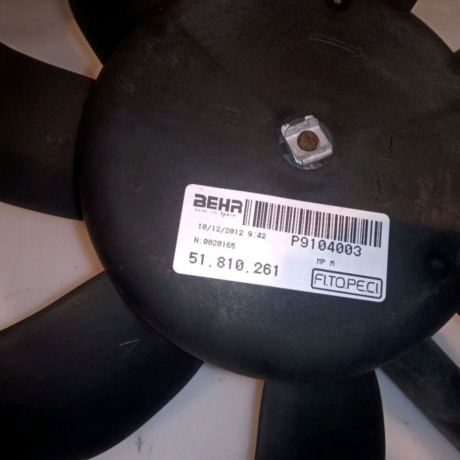 Ventilateur de refroidissement occasion PEUGEOT BIPPER 1671896480 3