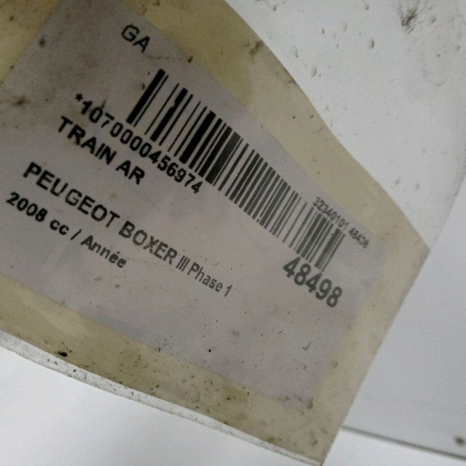 Train arrière occasion PEUGEOT BOXER III Phase 1 06-2006->... 3