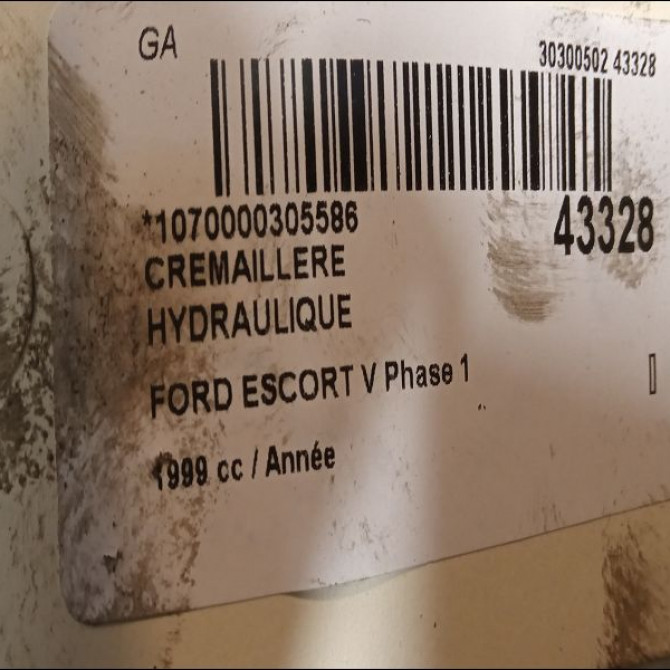 Cremaillere hydraulique occasion FORD ESCORT V Phase 1 01-1995->08-2000 5