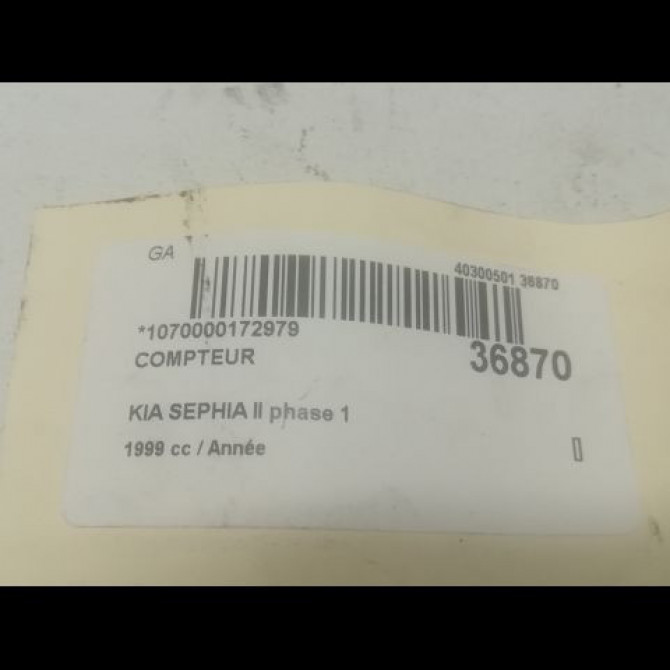 Compteur occasion KIA SEPHIA II phase 1 07-1998->10-2000 3