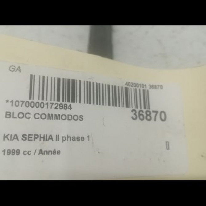 Bloc commodos occasion KIA SEPHIA II phase 1 07-1998->10-2000 4