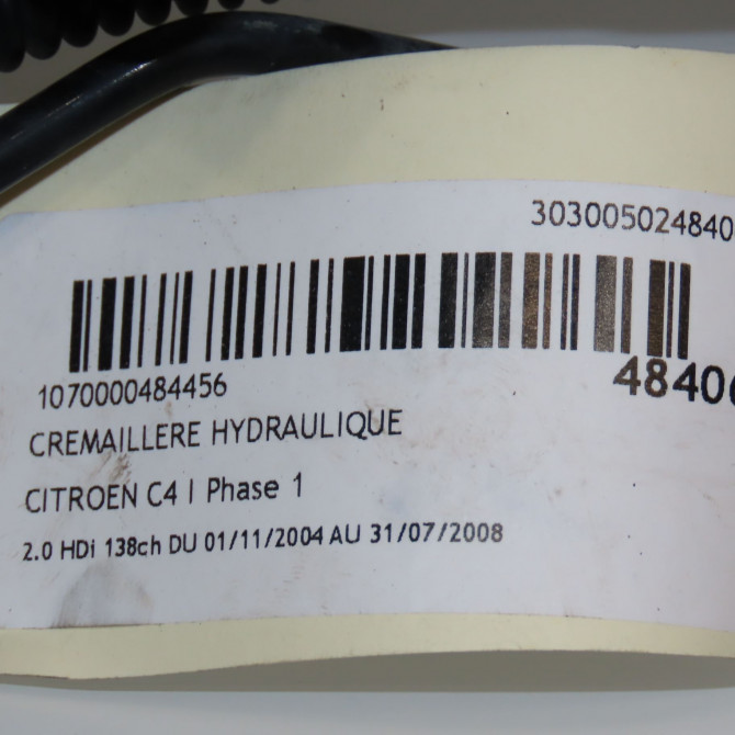 Cremaillere hydraulique occasion CITROEN C4 I Phase 1 11-2004->07-2008 2.0 HDi 138ch 1618896480 5