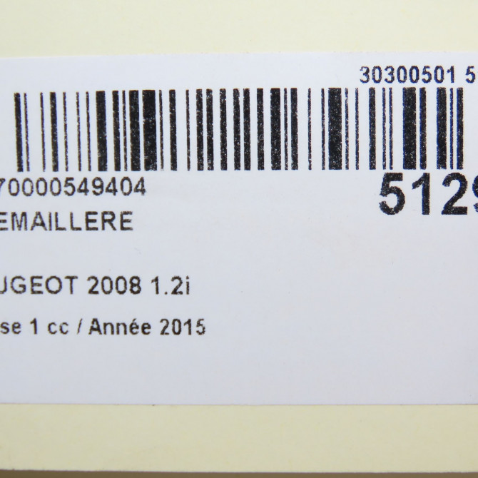 Cremaillere occasion PEUGEOT 2008 Phase 1 01-2013->... 1.2i PURETECH 110ch 1627689980 6