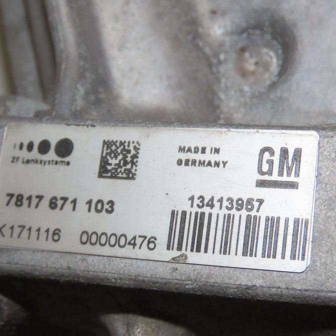 Cremaillere occasion OPEL ASTRA IV ASTRA IV Phase 2 2012-07-01->2016-04-30 13413957 4