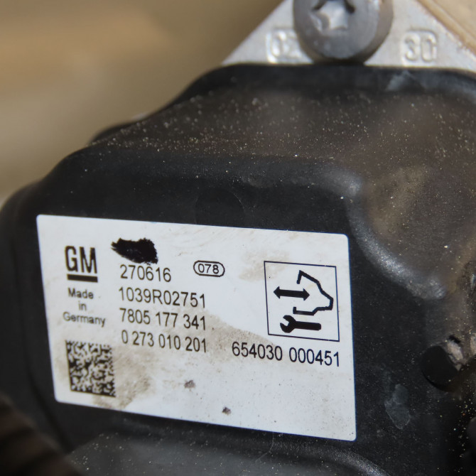 Cremaillere occasion OPEL ASTRA IV ASTRA IV Phase 2 2012-07-01->2016-04-30 13413957 5