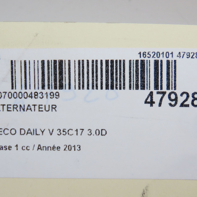 Alternateur occasion  5801526032 7