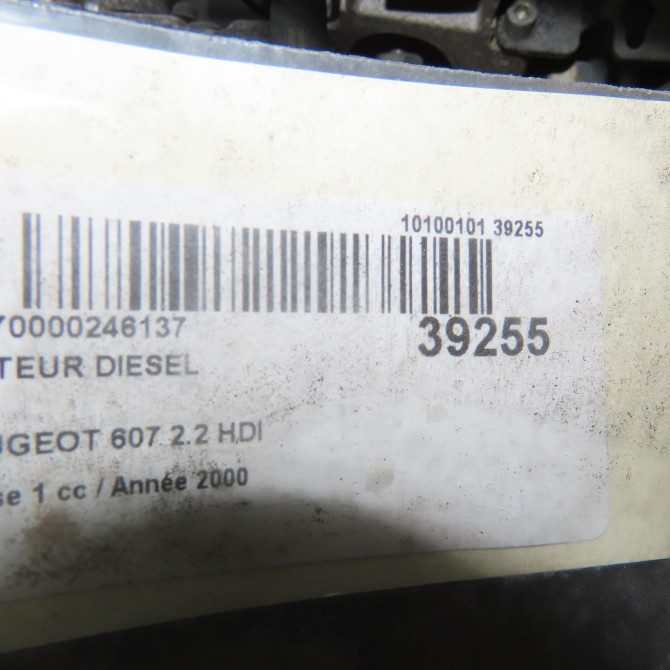 Moteur diesel occasion PEUGEOT 607 Phase 1 11-1999->09-2004 2.2 HDI 1356Y 6
