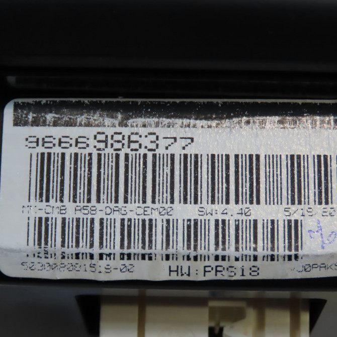 Compteur occasion CITROEN C3 PICASSO Phase 1 02-2009->08-2012 1.6 HDi 90ch 1614344380 4