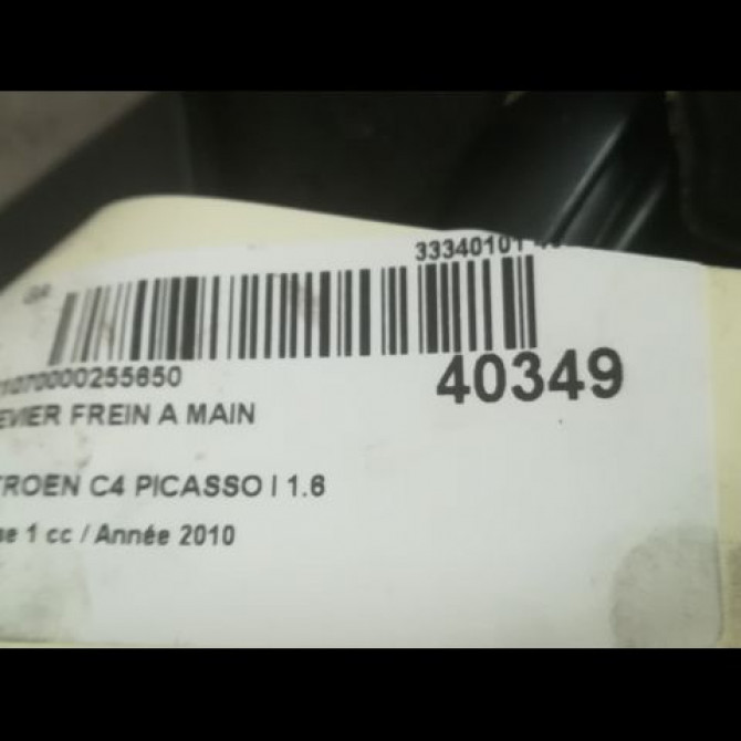 Levier frein a main occasion CITROEN C4 PICASSO I Phase 1 01-2007->10-2013 1.6 HDi 16v 110ch 3