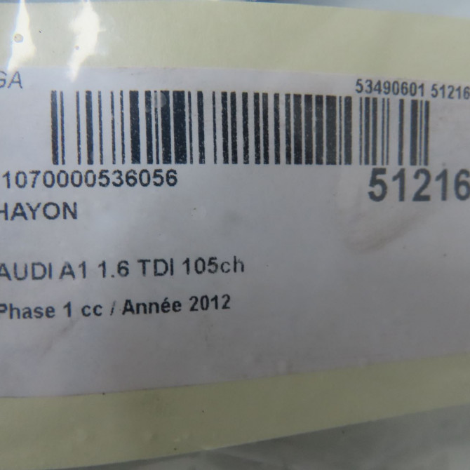 Hayon occasion AUDI A1 Phase 1 06-2010->03-2015 1.6 TDI 105ch 8X3827023 4