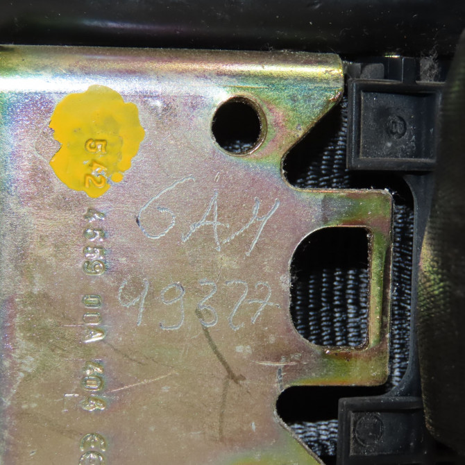 Ceinture avant droite occasion VOLKSWAGEN POLO IV Phase 2 05-2005->09-2009 1.2i 65ch 6Q4857706JRAA 4