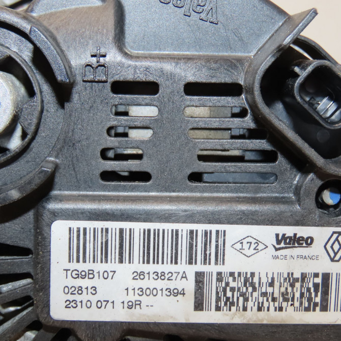 Alternateur occasion RENAULT TWINGO II Phase 2 12-2011->12-2014 1.2i 16v 75ch 231003396R 5