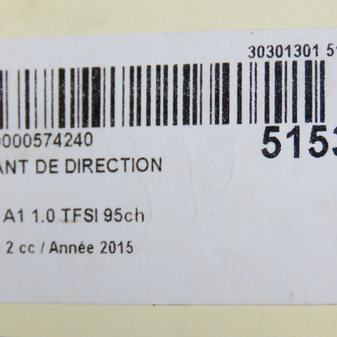 Volant de direction occasion AUDI A1 A1 Phase 2 2014-12-01->2019-06-30 1.0 TFSI 95ch 4G0419091BD1KT 5