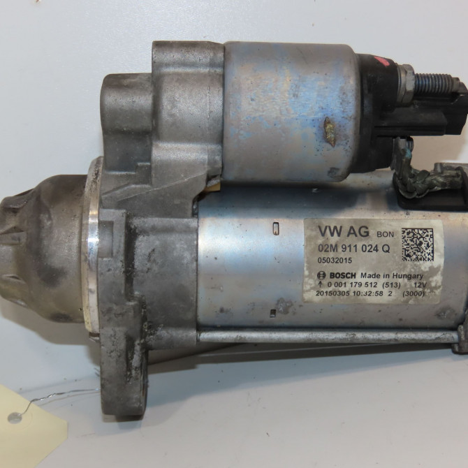 Démarreur occasion AUDI A1 A1 Phase 2 2014-12-01->2019-06-30 1.0 TFSI 95ch 2M911024J 1