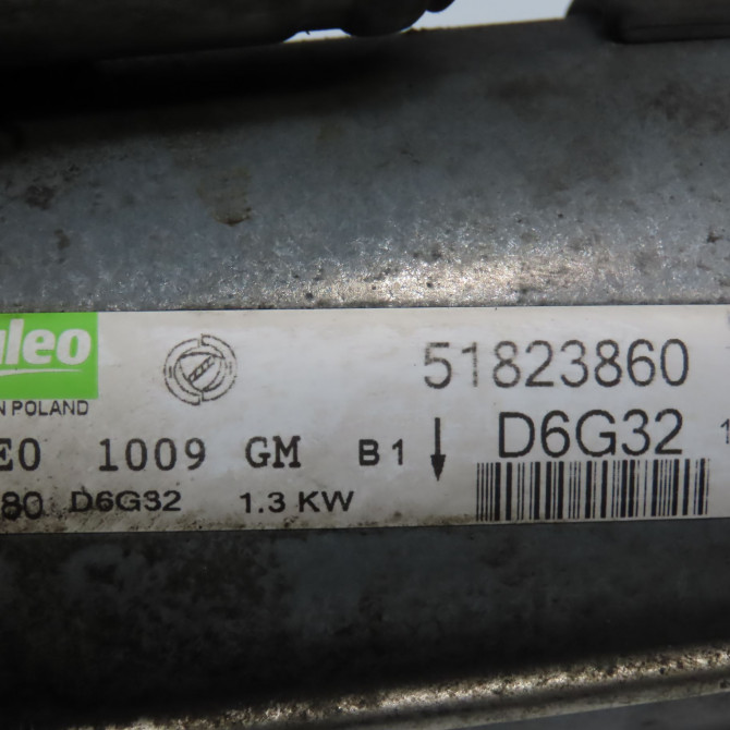 Démarreur occasion FIAT PUNTO EVO III Phase 1 10-2009->12-2013 1.3 MULTIJET 75ch 51823860 4