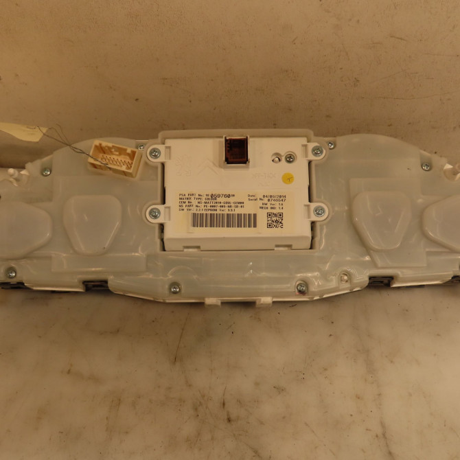 Compteur occasion PEUGEOT 2008 Phase 1 01-2013->... 1.6 E-HDI 92ch 9822703980 2