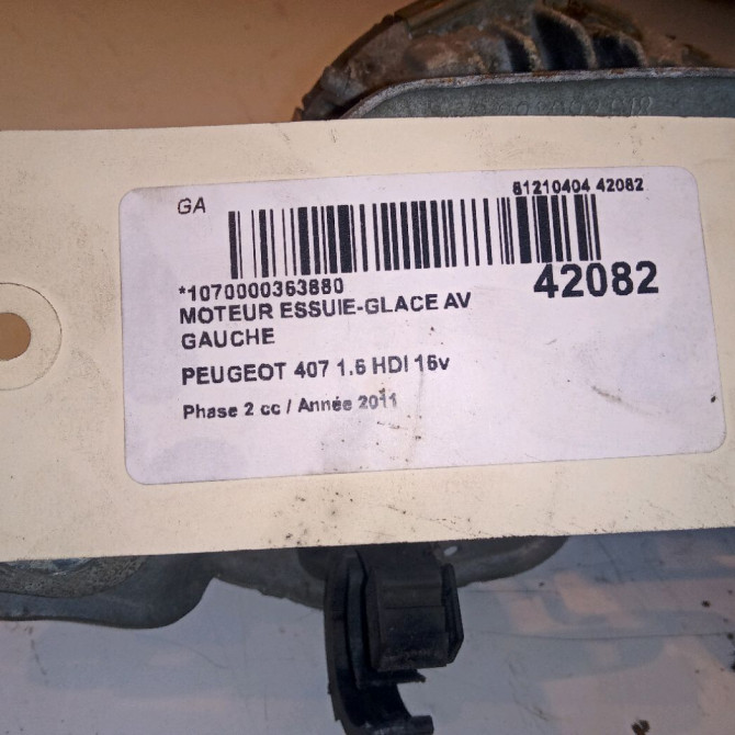 occasion PEUGEOT 407 Phase 2 07-2008->04-2011 1.6 HDI 16v 110ch 4