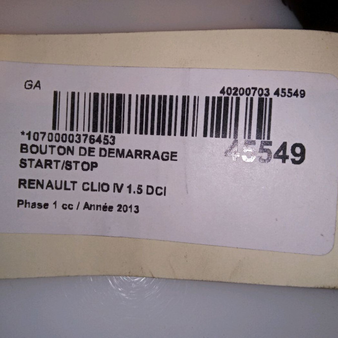 occasion RENAULT CLIO IV Phase 1 07-2012->... 1.5 DCI 90ch 251534917R 4