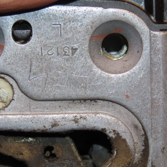 Serrure porte arg occasion RENAULT MEGANE III Phase 1 04-1995->04-1999 1.5 DCI 110ch 825038840R 3