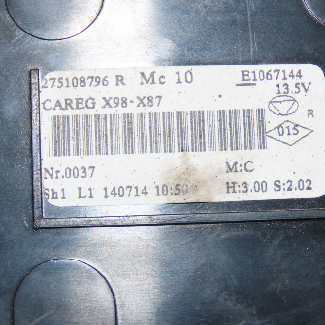 Commande de chauffage occasion RENAULT CLIO IV Phase 1 07-2012->... 1.5 DCI 90ch 275105430R 3