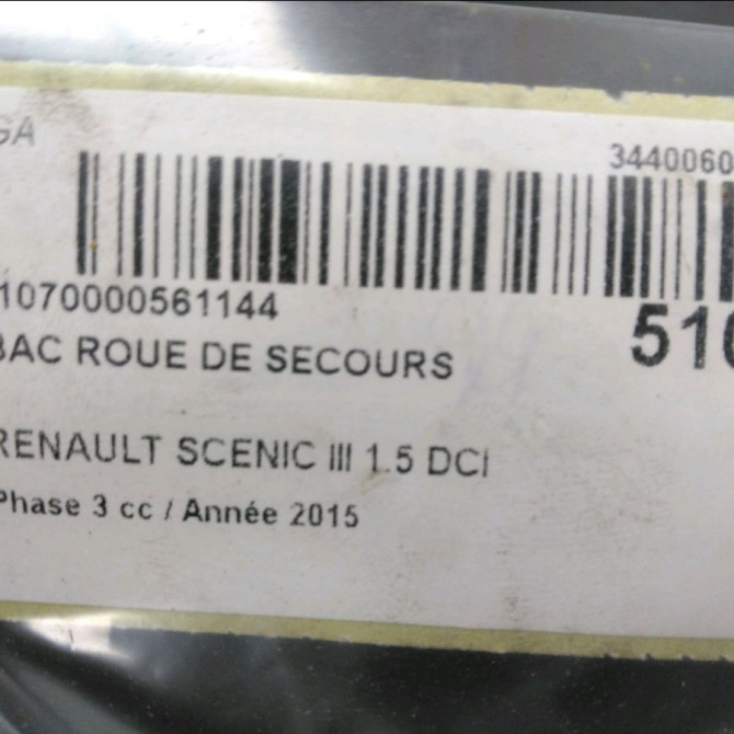 occasion RENAULT SCENIC III Phase 3 04-2013->... 1.5 DCI 110ch 4