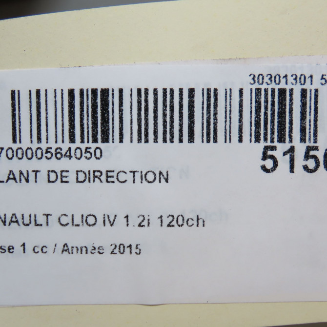 Volant de direction occasion RENAULT CLIO IV Phase 1 07-2012->... 1.2i 120ch 484006424R 5