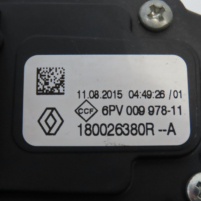 Potentiometre accelerateur occasion RENAULT CLIO IV Phase 1 07-2012->... 1.2i 120ch 4