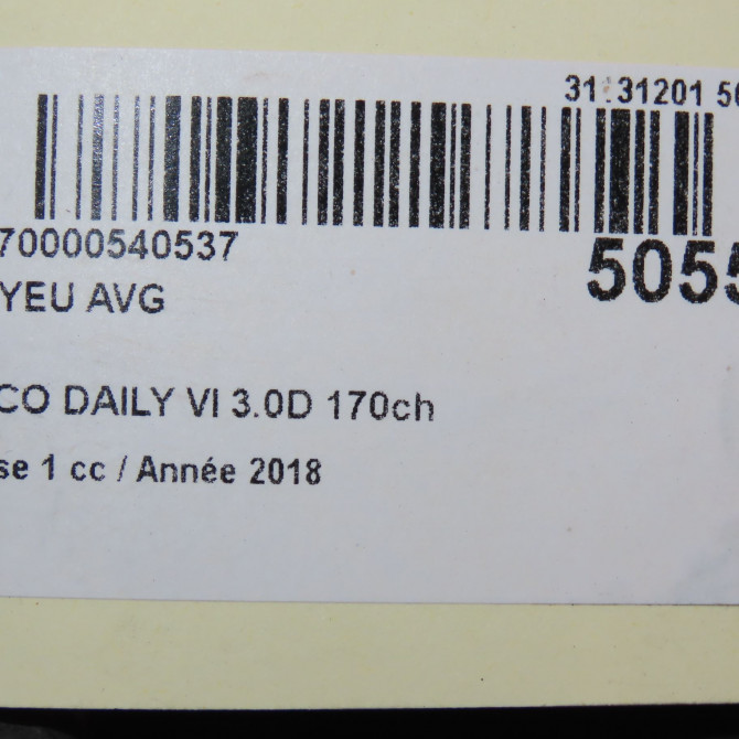 Moyeu avg occasion 5