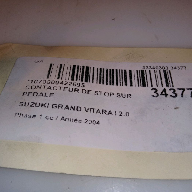 occasion SUZUKI GRAND VITARA I Phase 1 04-1998->09-2005 2.0 TD 110ch 4