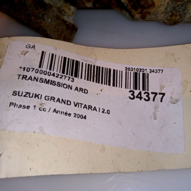 Transmission arrière droite occasion SUZUKI GRAND VITARA I Phase 1 04-1998->09-2005 2.0 TD 110ch 4421068810 5