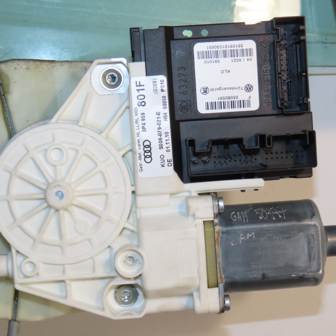 Mecanisme+moteur leve-glace arg occasion AUDI A3 II Phase 2 06-2008->07-2012 8P4839461B 3