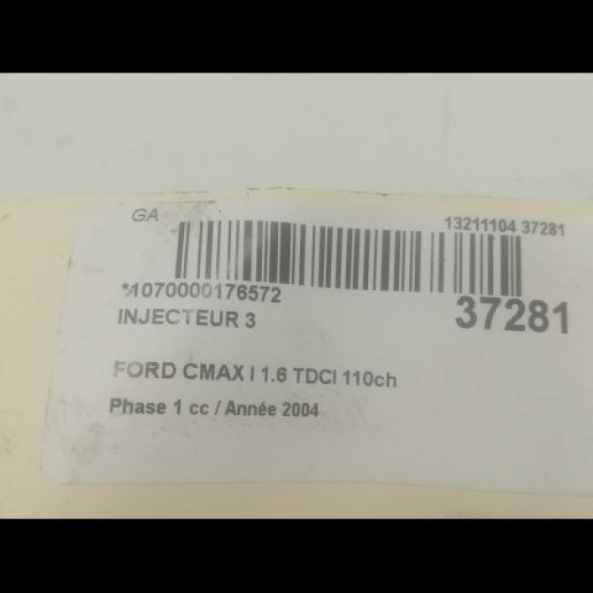 occasion FORD CMAX I Phase 1 09-2003->03-2007 1.6 TDCI 110ch 3