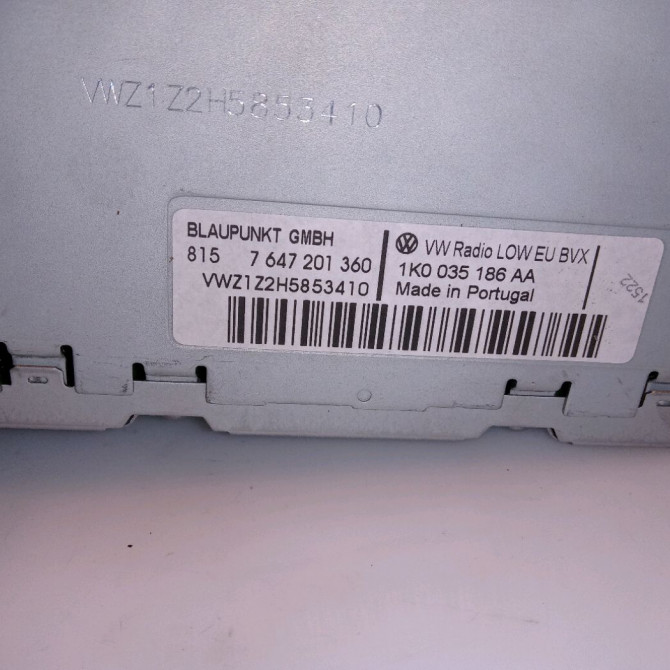 Autoradio occasion VOLKSWAGEN GOLF VI Phase 1 10-2008->04-2013 1.4 TSI 16v 122ch 3